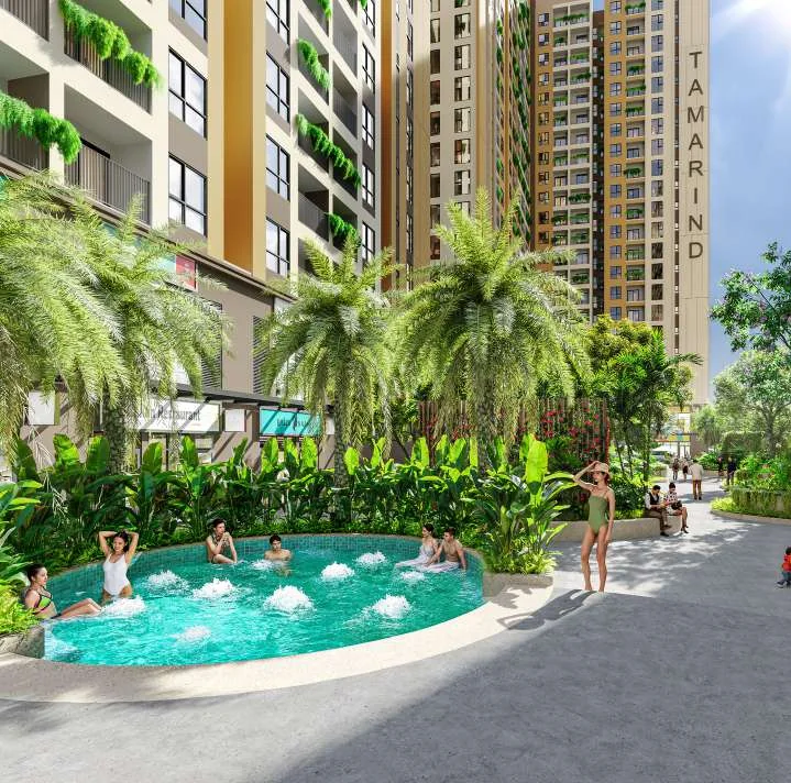 Tiện ích hồ thư giãn